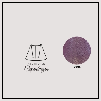 Copenhagen 20cm beet linen