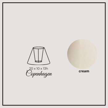 Copenhagen 20cm cream chintz