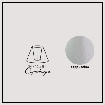 Copenhagen 20cm cappuccino chintz