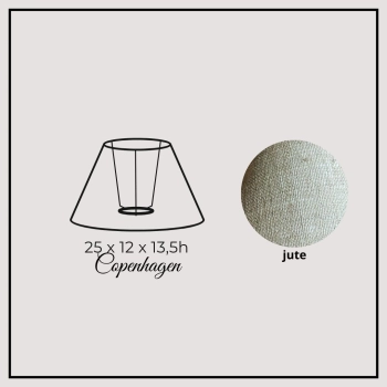 Copenhagen 25cm jute