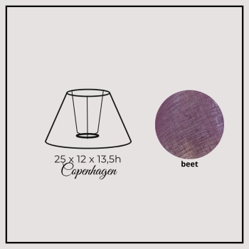 Copenhagen 25cm beet linen