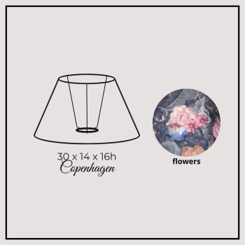 Copenhagen 30cm cotton flowers