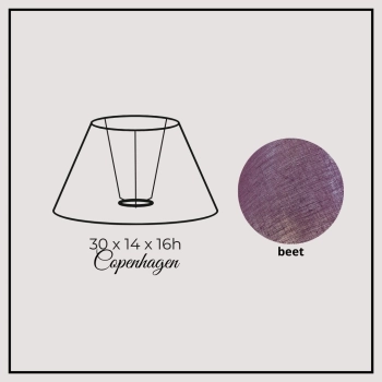 Copenhagen 30cm beet linen