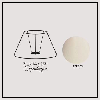 Copenhagen 30cm cream chintz