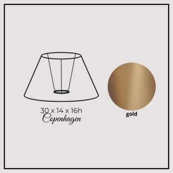 Copenhagen 30cm gold