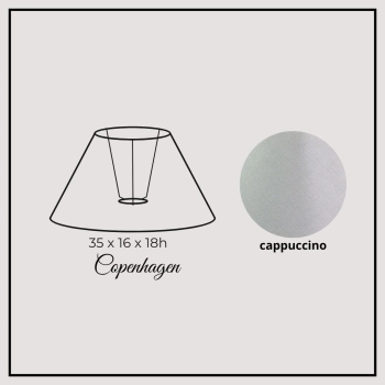 Copenhagen 35cm cappuccino chintz