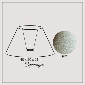 Copenhagen 40cm jute