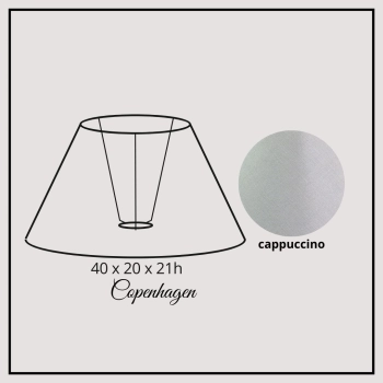 Copenhagen 40cm cappuccino chintz