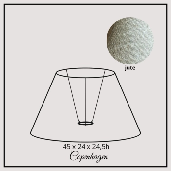 Copenhagen 45cm jute