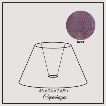 Copenhagen 45cm beet linen