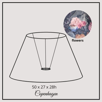 Copenhagen 50cm cotton flowers